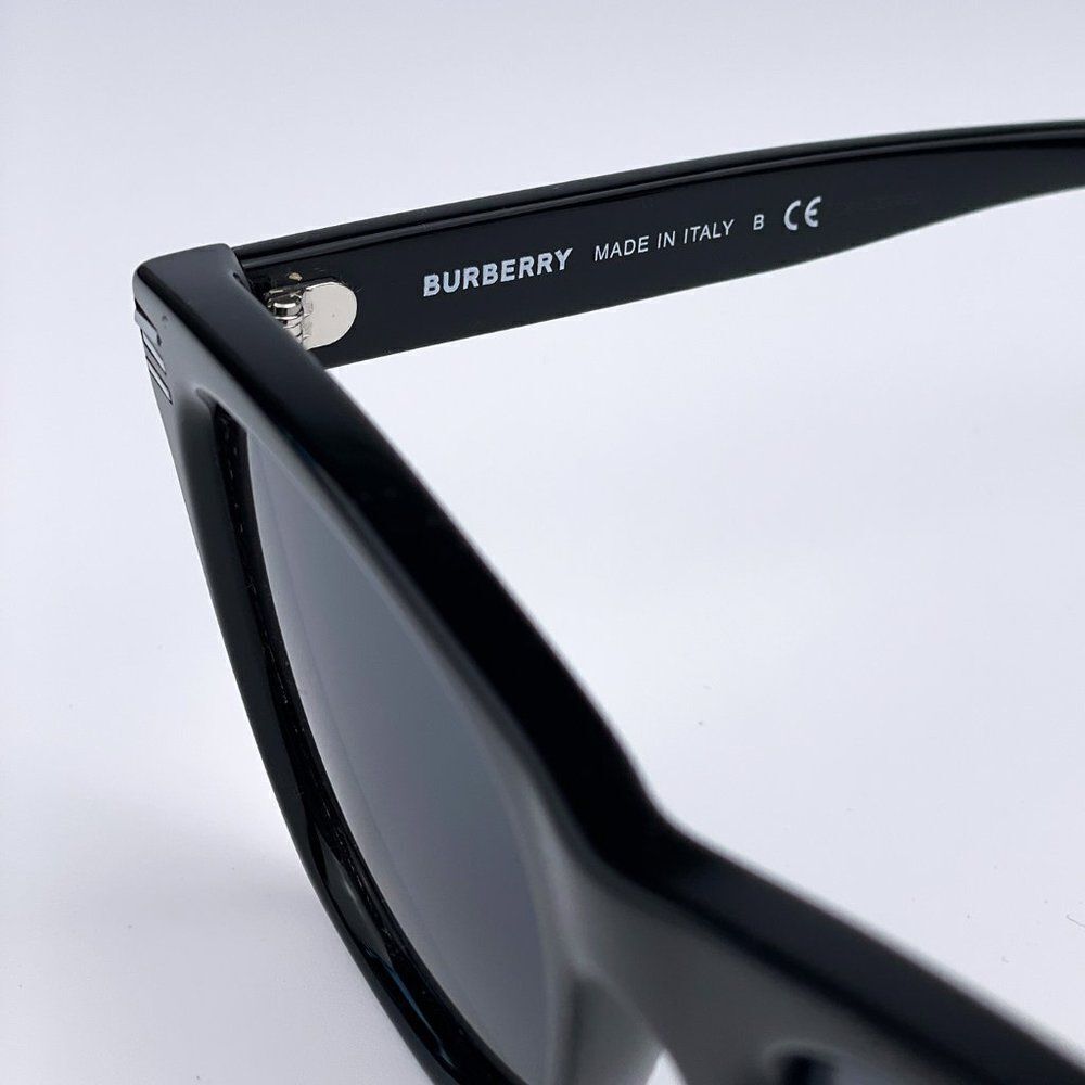 SALE! NEW Burberry BE4348 Cooper 300187 Black Dark Gray Square Unisex Sunglasses - Picture 11 of 11